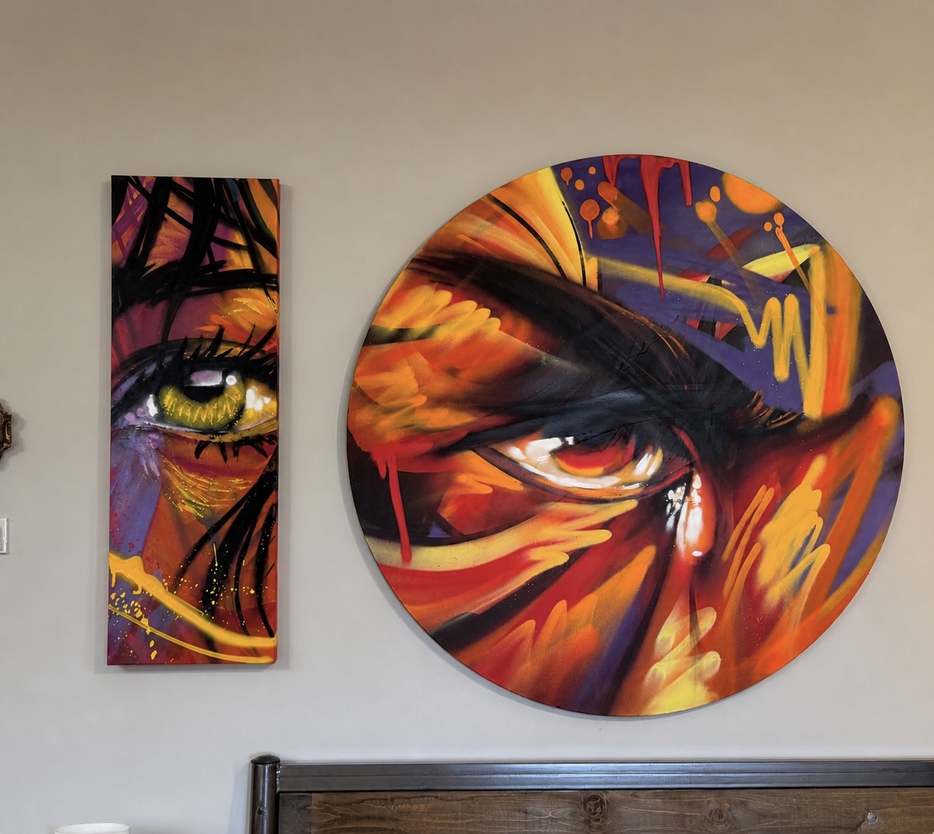 Studio works — mural